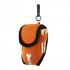 Small Golf Ball Bag Mini Waist Pack Bag 2 Ball   4 Tee Neoprene Holder for Outdoor Golf Training Balls Tees Pouch Wine red