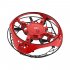 Small Intelligent Induction Four axis Aircraft Resistant to Mill Suspension Aircraft UFO Mini Drone Toy orange