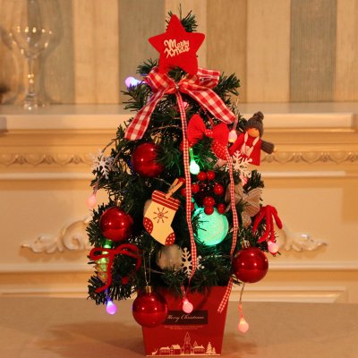 Wholesale Small Mini Christmas Tree Mall Hotel Counter Christmas