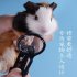 Small Pet Nail Clipper with Magnifying Glass for Hamster Hedgehog Chinchilla Guinea Pig black