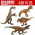 Small Size Solid Therizinosaurus Model Toy Dinosaur Plastic Action Figure Realistic Dinossauro Toys Gift