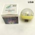 Small USB Rechargeable Voice Control Magic Ball Lamp black