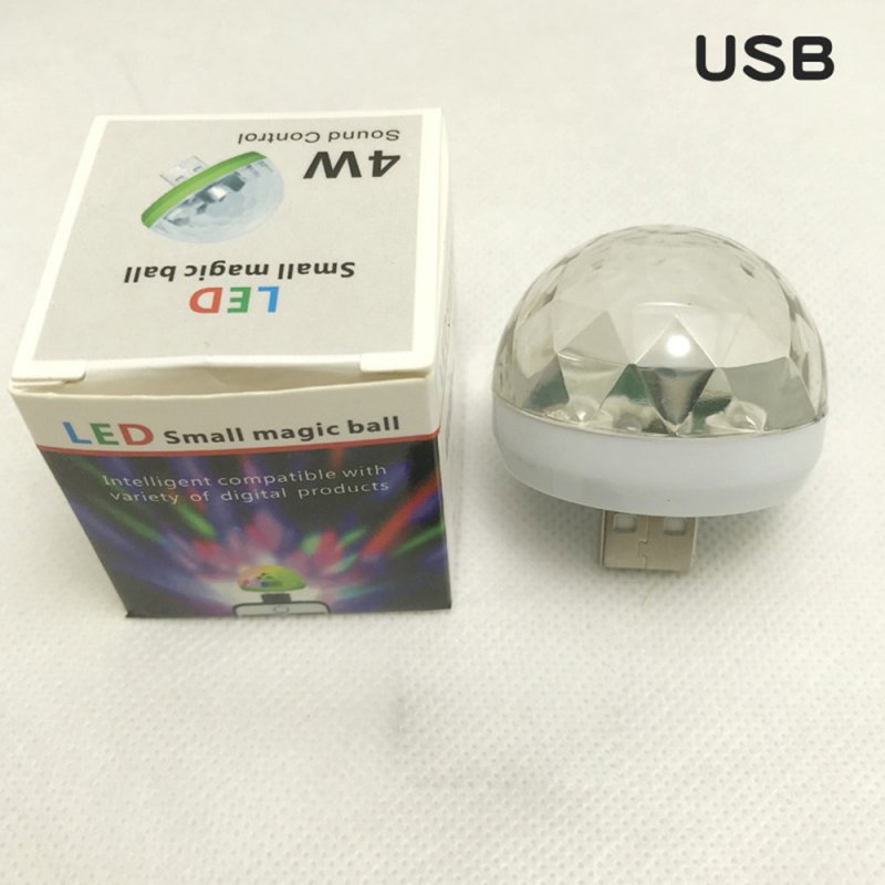 Small USB Rechargeable Magic Ball Lamp