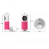 Smart 1080p WiFi Camera treats you to crisp 1080p Full HD security footage  With its PTZ support  it leaves no blind spots 