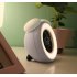 Smart Alarm Clock Snooze Induction USB Charging Night Light for Bedrooms  white