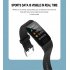 Smart Band Blood Pressure Q1 Heart Rate Monitor Fitness Tracker Smart Watch Fitness Bracelet Waterproof black