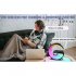 Smart Bluetooth Speaker Alarm Clock 15w Wireless Phone Charger Bedside Night Light Rgb Colorful Desk Lamp US Plug
