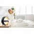 Smart Bluetooth Speaker Alarm Clock 15w Wireless Phone Charger Bedside Night Light Rgb Colorful Desk Lamp US Plug