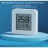 Smart Bluetooth Thermometer Home Wireless Smart Electric Digital Hygrometer Thermometer white