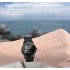 Smart Bracelet Full Touch Screen Round Smart Watch Waterproof Heart Rate Sphygmomanometer Silver
