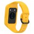 Smart Bracelet Strap Integrated Watchbands Replacement Wristband Accessories Compatible For Huawei Band7 Honor Band 6 Vitality Yellow