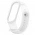 Smart Bracelet Wristband Applicable to Xiaomi 3 Bracelet Smart Watch Wristband Transparent Jelly Wristband  Orange