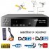 Smart Digital Satellite TV Receiver DVB T2 DVB S2 FTA 1080P Decoder Tuner MPEG4 EU Plug black