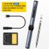 Smart Electric Soldering Iron Pd65w Digital Display Portable Mini Soldering Station Welding Blue Bc2 with Power Supply