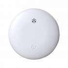 Smart Finder Luggage Tracker Tag Locator Unlimited Distance Mini Key Finder Locator For Suitcase Children Pet Cats Dog White