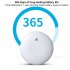 Smart Finder Luggage Tracker Tag Locator Unlimited Distance Mini Key Finder Locator For Suitcase Children Pet Cats Dog White