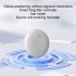 Smart Finder Luggage Tracker Tag Locator Unlimited Distance Mini Key Finder Locator For Suitcase Children Pet Cats Dog White
