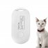 Smart Finder Waterproof Luggage Tracker Tag Locator Unlimited Distance Mini Key Finder Locator For Suitcase Children Pet Cats Dogs White