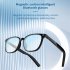 Smart Glasses Earphones Built in Stereo Noise Canceling Mic Speakers Glasses Headphones Sports Touch Control Headset