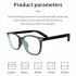 Smart Glasses Earphones Built in Stereo Noise Canceling Mic Speakers Glasses Headphones Sports Touch Control Headset