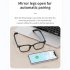 Smart Glasses Earphones Built in Stereo Noise Canceling Mic Speakers Glasses Headphones Sports Touch Control Headset