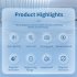 Smart Glasses Earphones Built in Stereo Noise Canceling Mic Speakers Glasses Headphones Sports Touch Control Headset