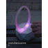 Smart Home Bluetooth Speaker Mobile Computer Universal Rechargeable Wireless Colorful Night Light Speaker white