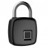 Smart Home Fingerprint Lock P30 Electronic Password Lock Usb Rechargeable House Anti theft Fingerprint Padlock black