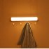 Smart Human Body Induction Lamp Bar for Corridor Wardrobe Cabinet LED Night Light White light Charging