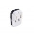 Smart LCD US EU Plug Button Coin Cell Battery Charger For LIR2032 LIR2025 LIR2016 2 Slot U S  regulations