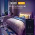 Smart LED Lamp For Living Room  APP Control WIFI   BLE Dual Mode RGB IC Round LED Table Lamp With Timing Function For Bedroom Gaming Room Nightstand  10 Inch  w