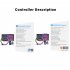 Smart LED Lamp For Living Room  APP Control WIFI   BLE Dual Mode RGB IC Round LED Table Lamp With Timing Function For Bedroom Gaming Room Nightstand  10 Inch  b