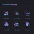 Smart LED Lamp For Living Room  APP Control WIFI   BLE Dual Mode RGB IC Round LED Table Lamp With Timing Function For Bedroom Gaming Room Nightstand  10 Inch  w