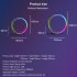 Smart LED Lamp For Living Room  APP Control WIFI   BLE Dual Mode RGB IC Round LED Table Lamp With Timing Function For Bedroom Gaming Room Nightstand  10 Inch  w