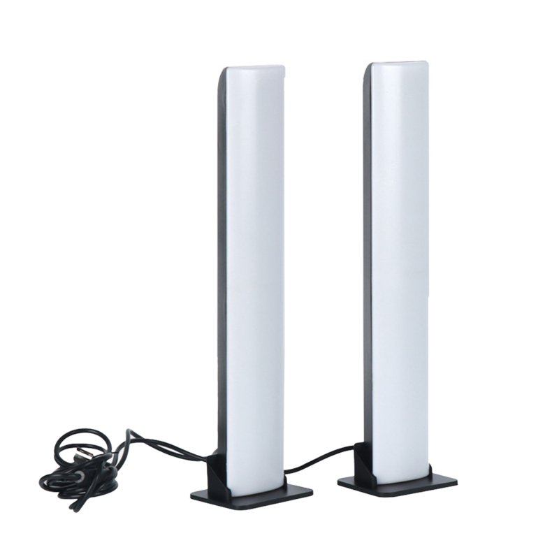 Smart LED Light Bars With Music Sync Modes APP Control Adjustable Brightness RGB Light Bar For TV Movies PC as shown