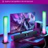 Smart LED Light Bars With Music Sync Modes APP Control Adjustable Brightness RGB Light Bar For TV Movies PC as shown