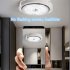 Smart Led Solar Ceiling Light 2 in 1 Light Control Remote Control Corridor Light For Indoor Outdoor Decoration 45W