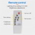 Smart Led Solar Ceiling Light 2 in 1 Light Control Remote Control Corridor Light For Indoor Outdoor Decoration 65W