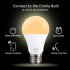 Smart Light Bulbs 1500LM 2000 7000K 15W Night Light Bulbs WiFi RGB LED Color Changing Bulb Voice Controlled Bulb Light For E27 E26 B22 Screw Base Light Bulb E27