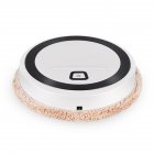 Smart Mop Machine Mini Mopping Robot Fully Automatic USB Charging Sweeper Vacuum <span style='color:#F7840C'>Cleaner</span> Mop machine (white)