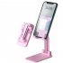 Smart Phone Holder Desk Portable Tablet Cell Phone Holder Tablet Stand Anti Slip Adjustable Angle Phone Holder Folding Electronic Devices Mount For Mobile Phone
