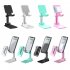 Smart Phone Holder Desk Portable Tablet Cell Phone Holder Tablet Stand Anti Slip Adjustable Angle Phone Holder Folding Electronic Devices Mount For Mobile Phone