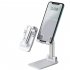 Smart Phone Holder Desk Portable Tablet Cell Phone Holder Tablet Stand Anti Slip Adjustable Angle Phone Holder Folding Electronic Devices Mount For Mobile Phone