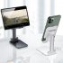 Smart Phone Holder Desk Portable Tablet Cell Phone Holder Tablet Stand Anti Slip Adjustable Angle Phone Holder Folding Electronic Devices Mount For Mobile Phone