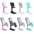 Smart Phone Holder Desk Portable Tablet Cell Phone Holder Tablet Stand Anti Slip Adjustable Angle Phone Holder Folding Electronic Devices Mount For Mobile Phone