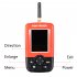 Smart Portable Fish Finder with 100m Wireless   Rechargeable Sonar Sensor Fishfinder Dot Matrix 45m Range Colorized LCD Display