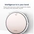 Smart Robot Vacuum Cleaner APP Control for Home Office Auto Sweeping Dirt Dust Gold