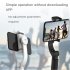 Smart Single Axis Stabilizer Stand Shockproof Head Selfie Camera Tripod Phone Stand white