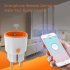 Smart Socket App Remote Control Timing Smart Wifi Wireless Power Plug Outlet Home Assistant Supplies Orange EU Plug