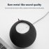 Smart Speaker Dust Cover Scratch proof Anti fall Audio Storage Protective Cover Compatible For Homepod Mini black